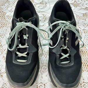 adidas Terrex Soulstride Trail Running Shoes - Black/Mint Green size 7